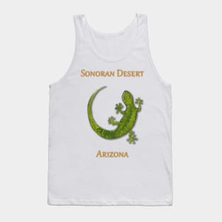 Gecko as seen in the Sonoran Desert of Arizona Tank Top